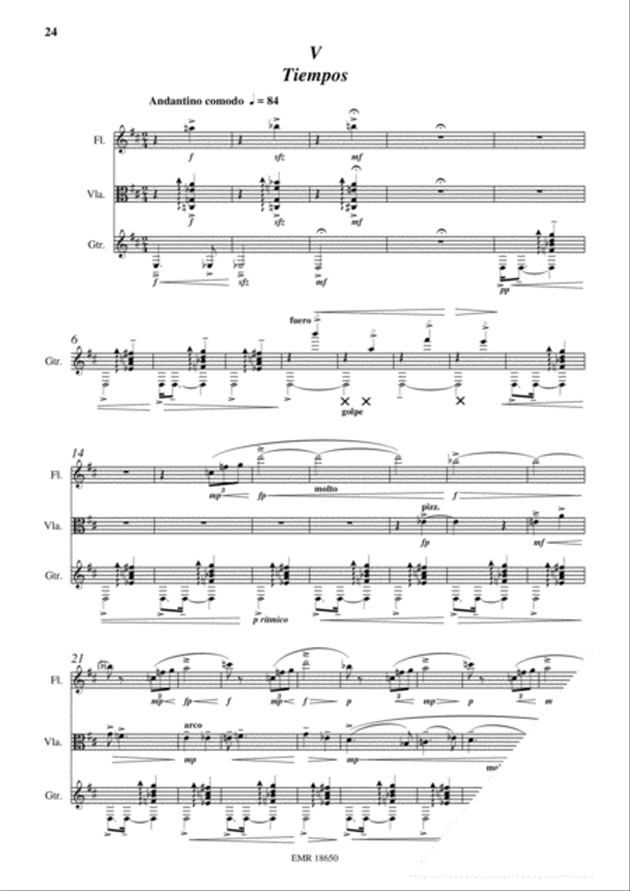 Dichos Flute scores gallery preview page 7