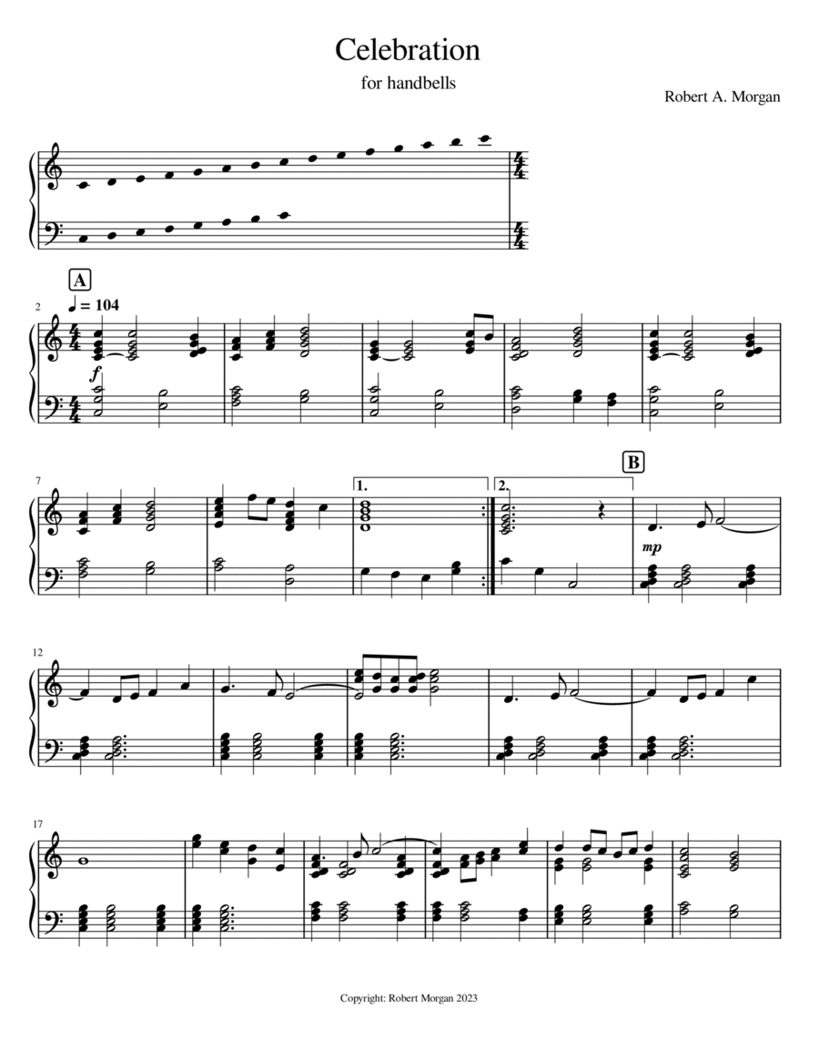 Handbell choir music online