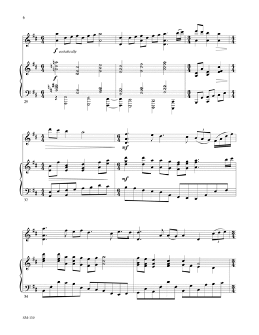 Violin Music for Worship Violin Solo scores gallery preview page 6