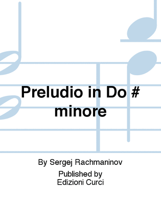 Preludio in Do # minore