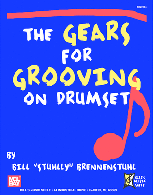 Book cover for Gears for Grooving on Drumset