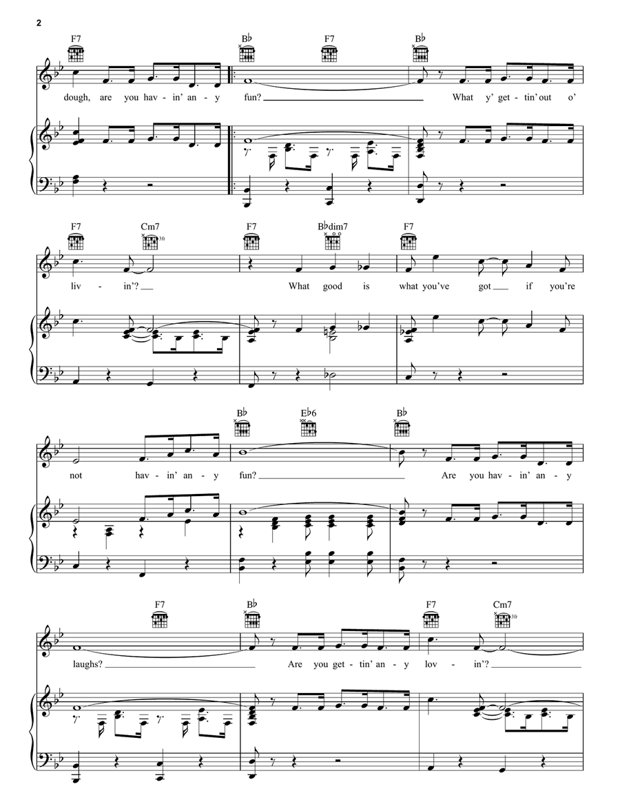 Are You Havin' Any Fun? Guitar scores gallery preview page 2
