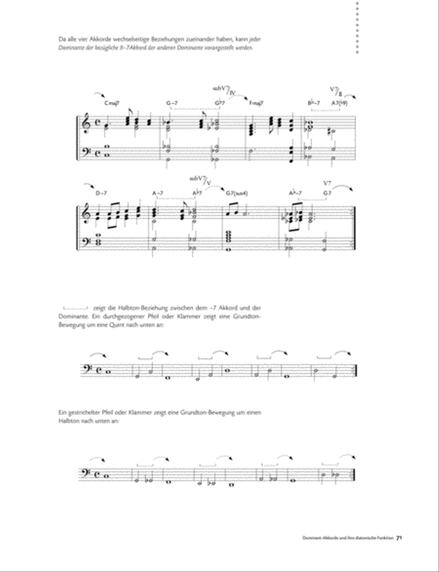 Die Akkord-Skalen-Theorie & Jazz-Harmonik Collection / Songbook scores gallery preview page 8