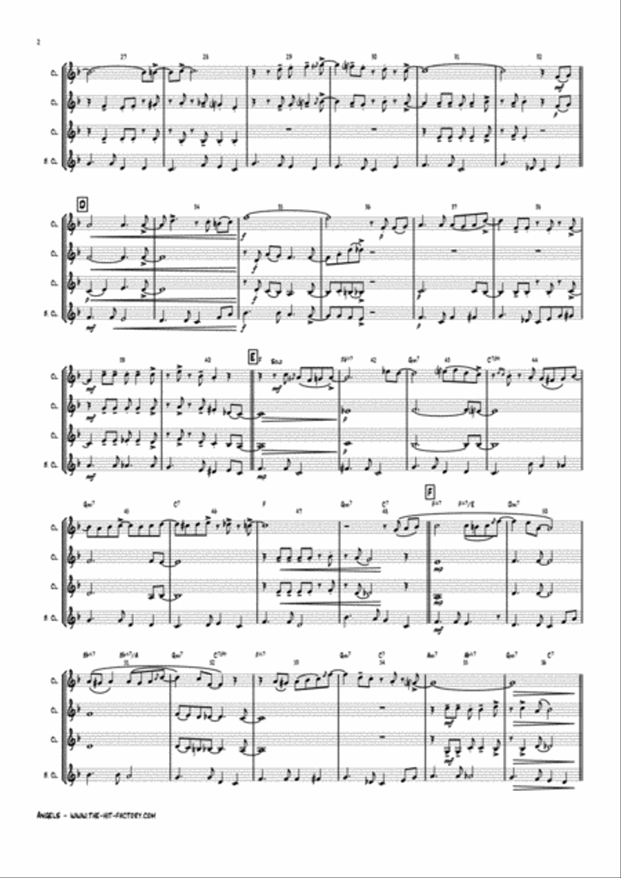 White Christmas Woodwind Ensemble scores gallery preview page 2