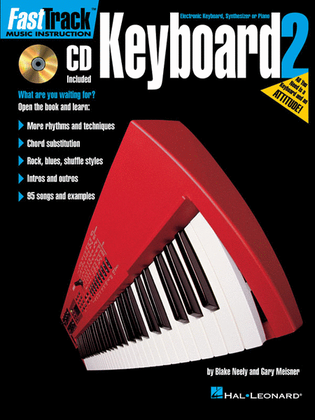 Book cover for FastTrack Keyboard Method – Book 2