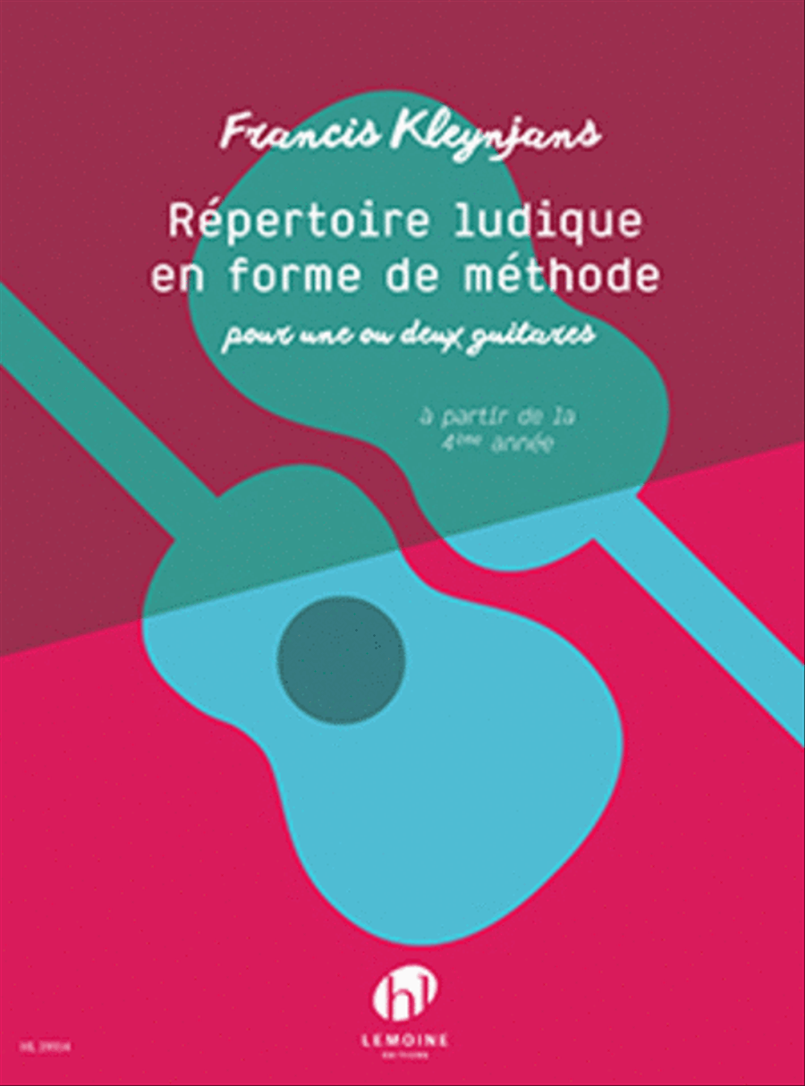 Repertoire ludique en forme de methode Classical Guitar scores gallery preview page 1