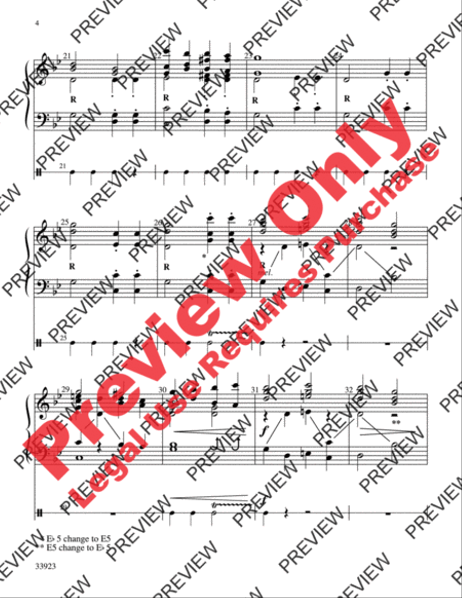Sing We Now of Christmas Handbell Choir scores gallery preview page 4