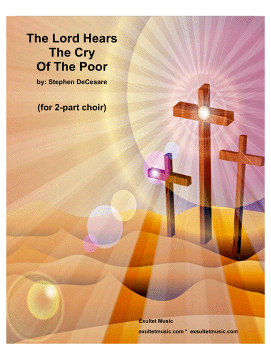 The Lord Hears The Cry Of The Poor (for 2-part choir) image number null