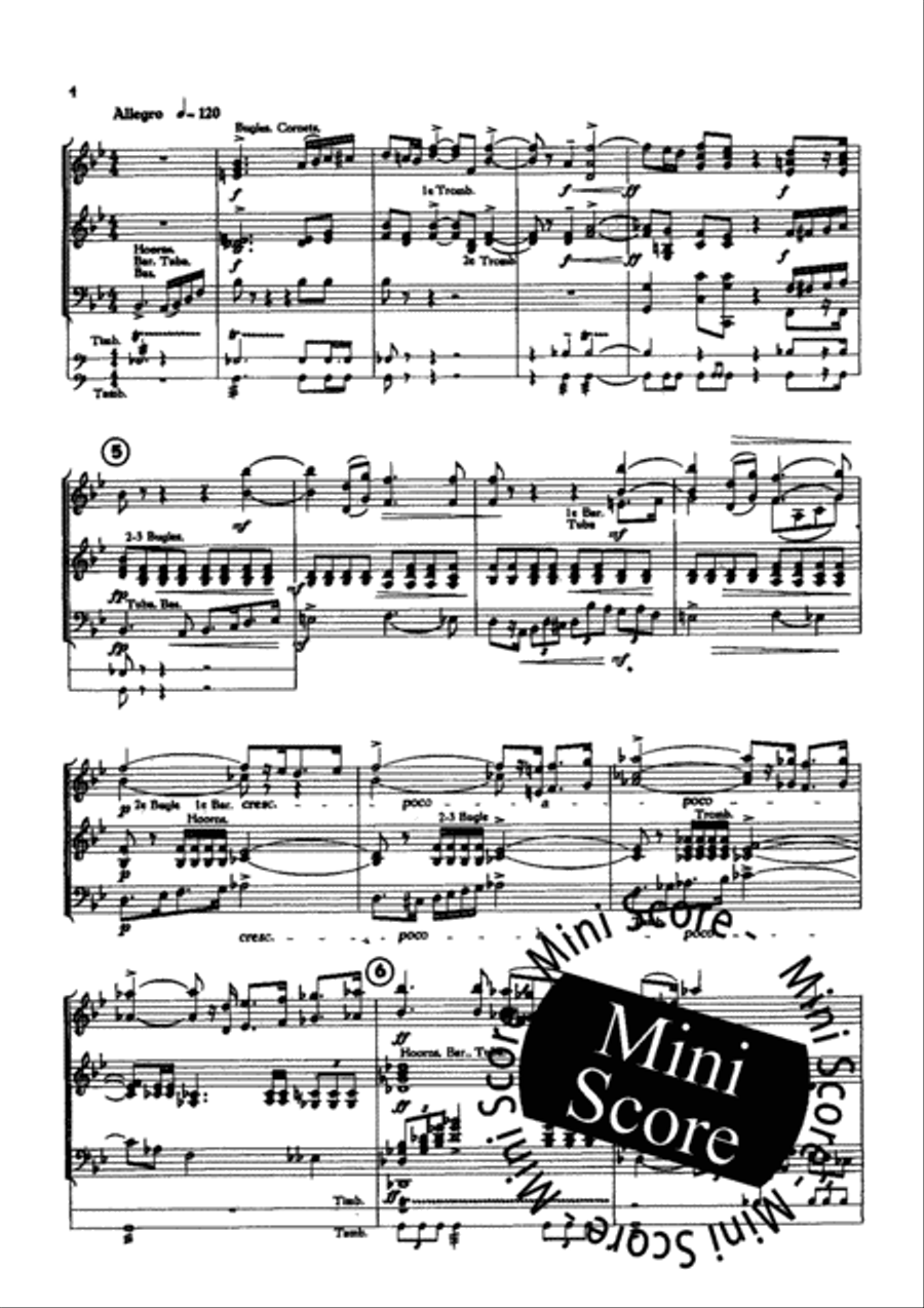 Blackfriars Blackfriars Fanfare Band scores gallery preview page 6