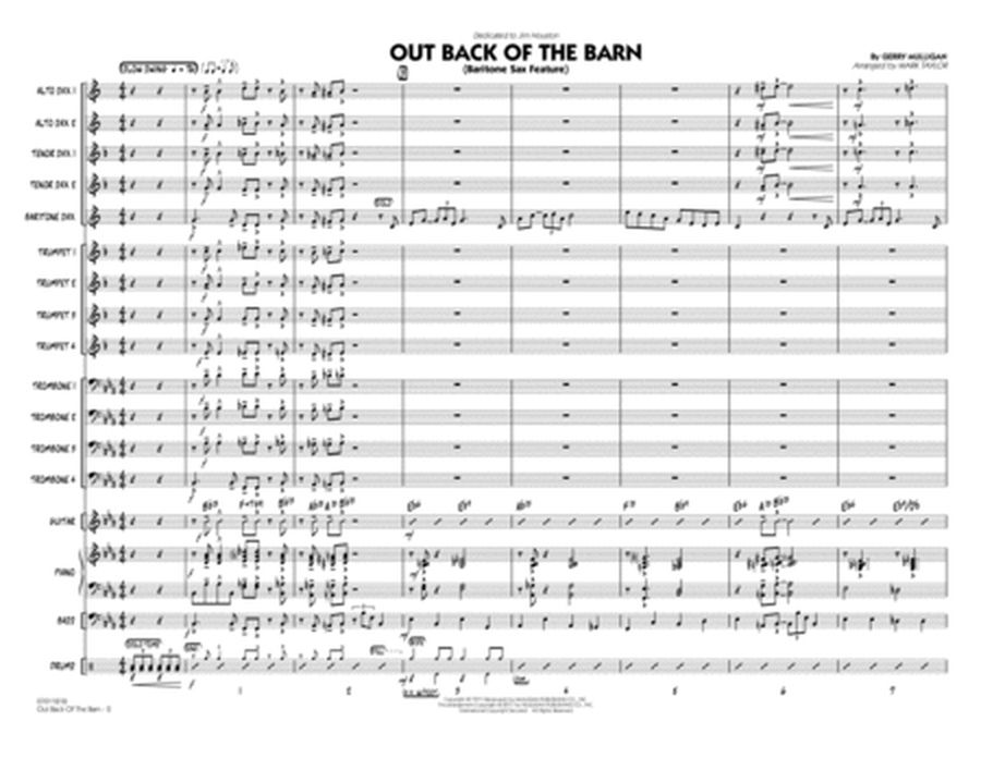 Out Back Of The Barn (Bari Sax Feature) - Full Score