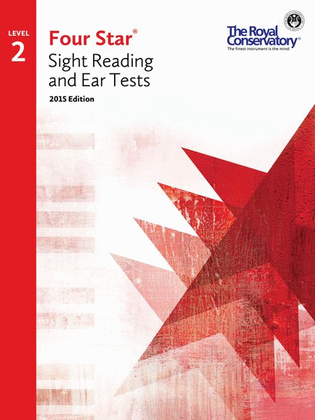 Book cover for Four Star Sight Reading and Ear Tests Level 2