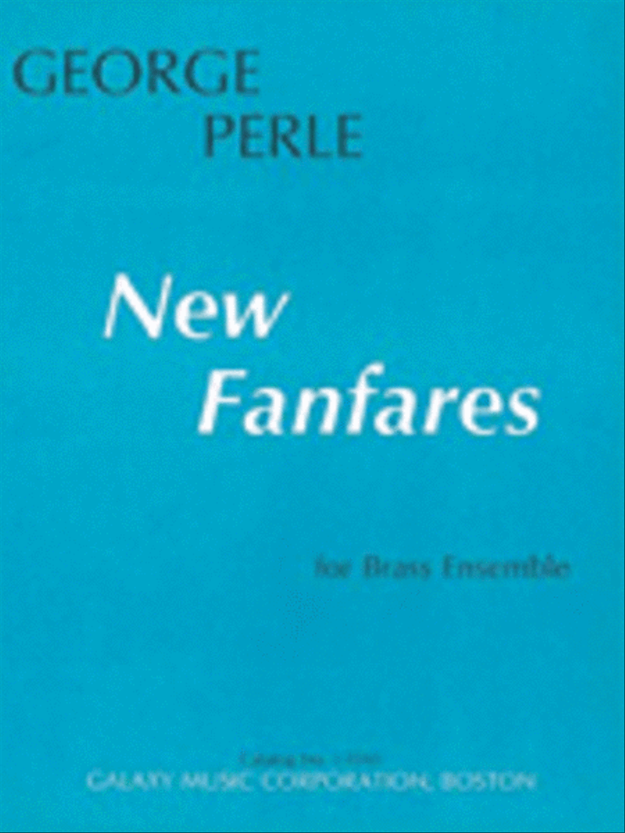 New Fanfares (score And Parts) Horn scores gallery preview page 1