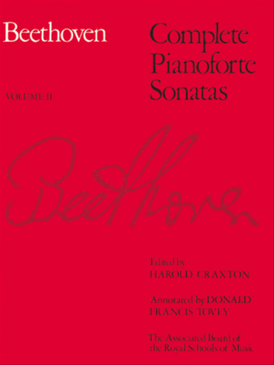 Complete Pianoforte Sonatas, Volume II Piano Method scores gallery preview page 1
