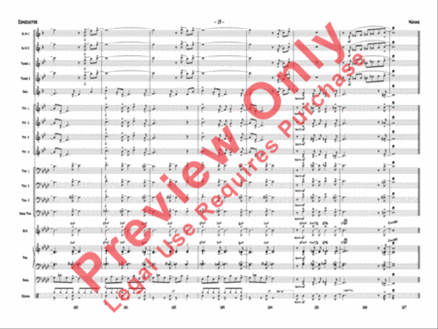 Naima Jazz Ensemble scores gallery preview page 46