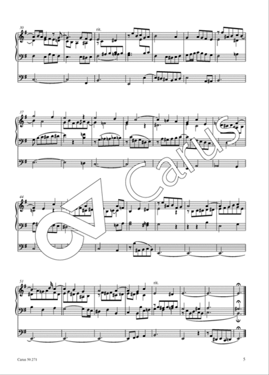 Ten small pieces for the organ Organ Solo scores gallery preview page 6