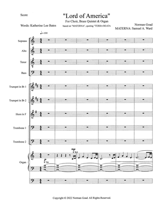 Lord of America - Score & Parts