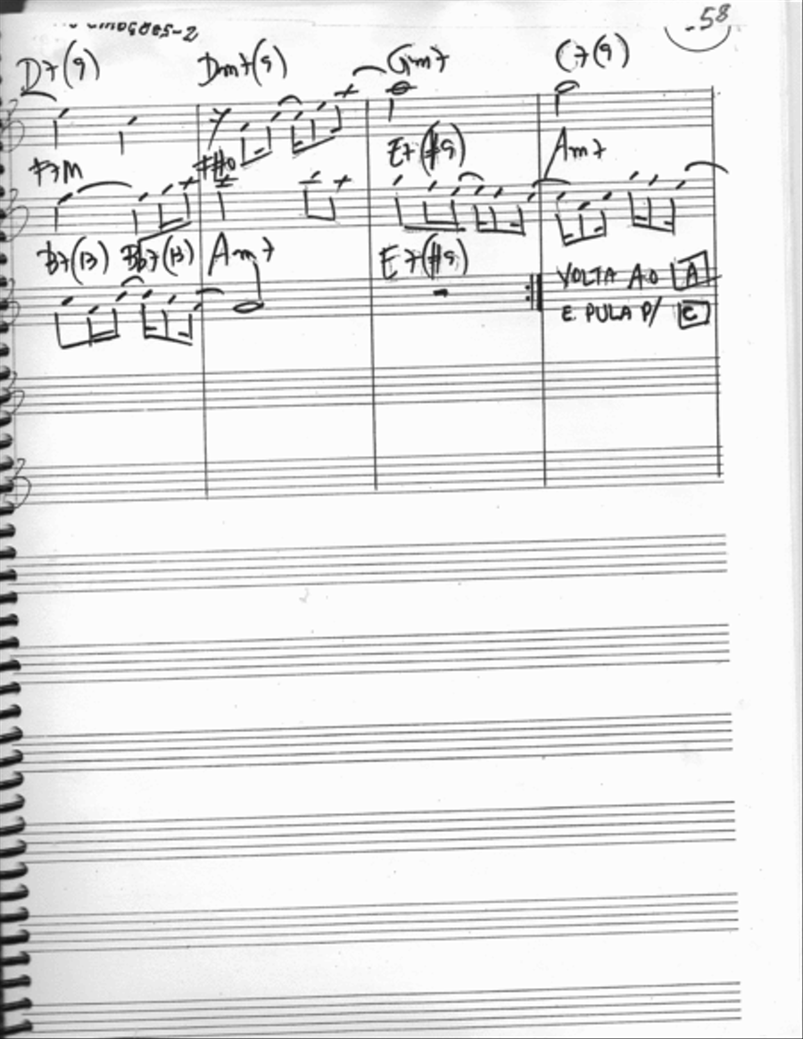 This is just the Part-2 of the sheet music of Tirania das Emoções. Percussion Ensemble scores gallery preview page 1