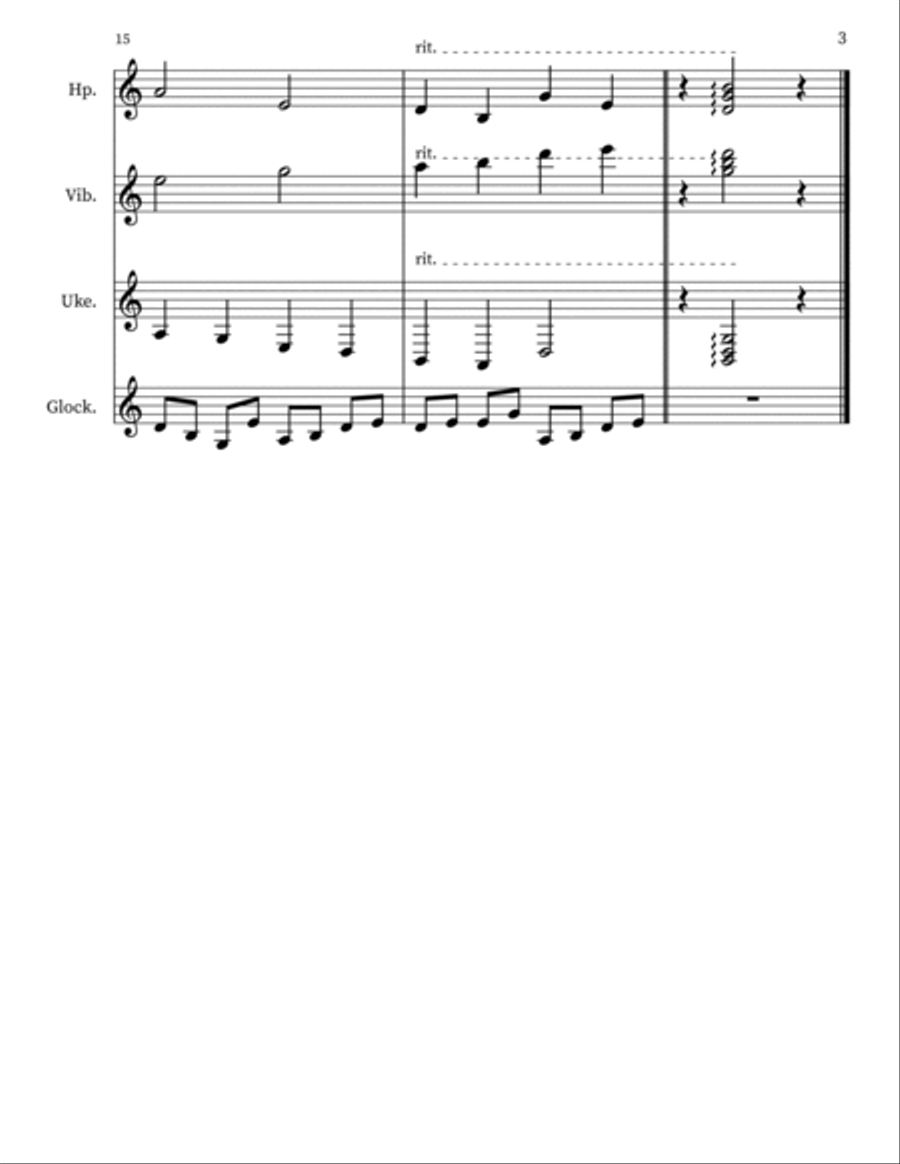 Confection 175 Percussion scores gallery preview page 3