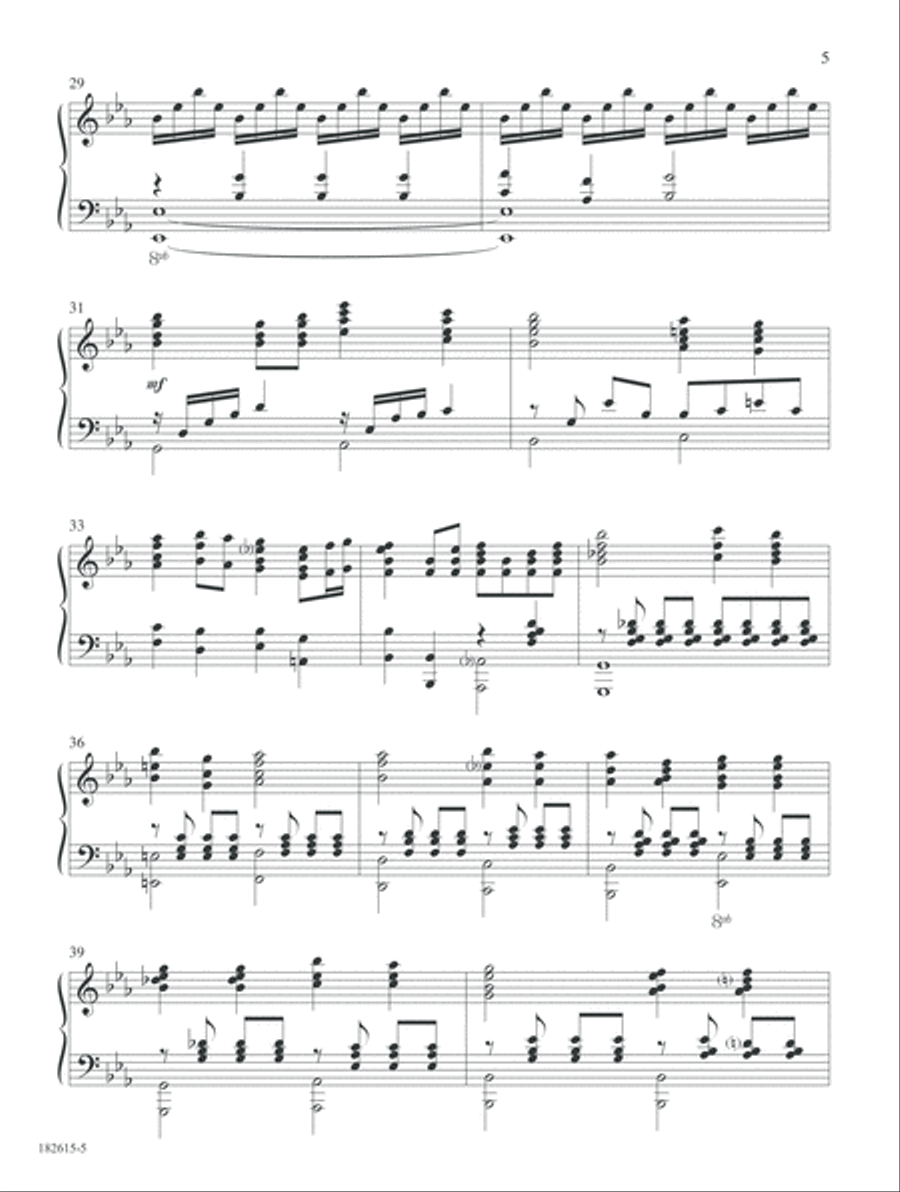 Lost in Wonder, Love, and Praise Piano Solo scores gallery preview page 4