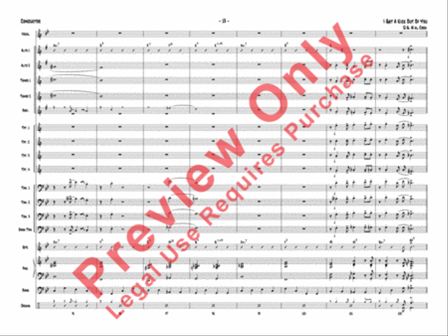 I Get a Kick Out of You Jazz Ensemble scores gallery preview page 16