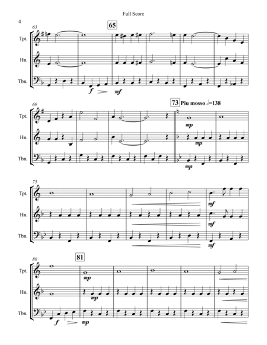 Pennsylvania Polka Horn scores gallery preview page 4