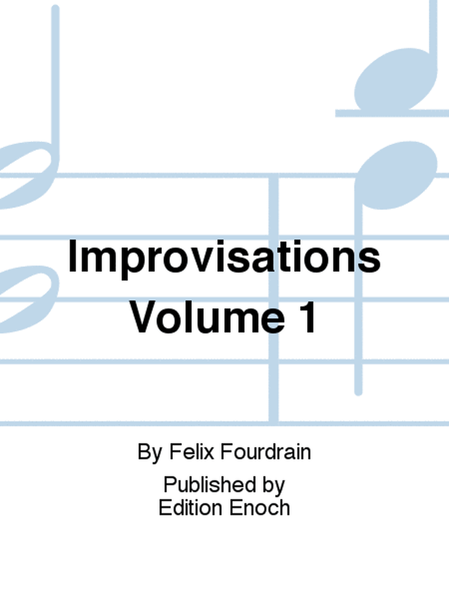 Improvisations Volume 1
