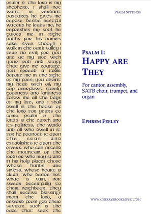Book cover for Psalm 1: Happy are They