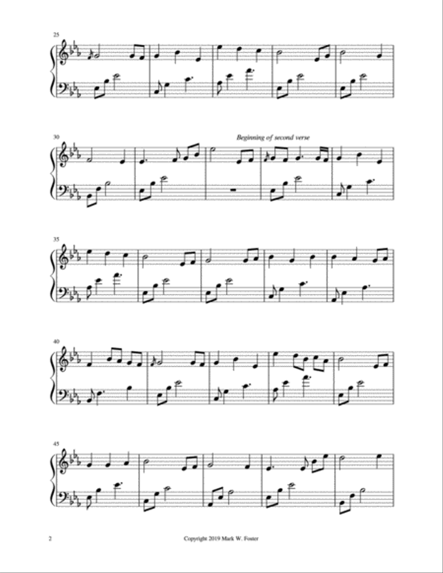 I'd Rather Have Jesus - Harp in Eb Harp scores gallery preview page 2