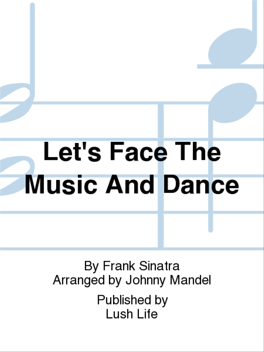 Let's Face The Music And Dance Big Band scores gallery preview page 1