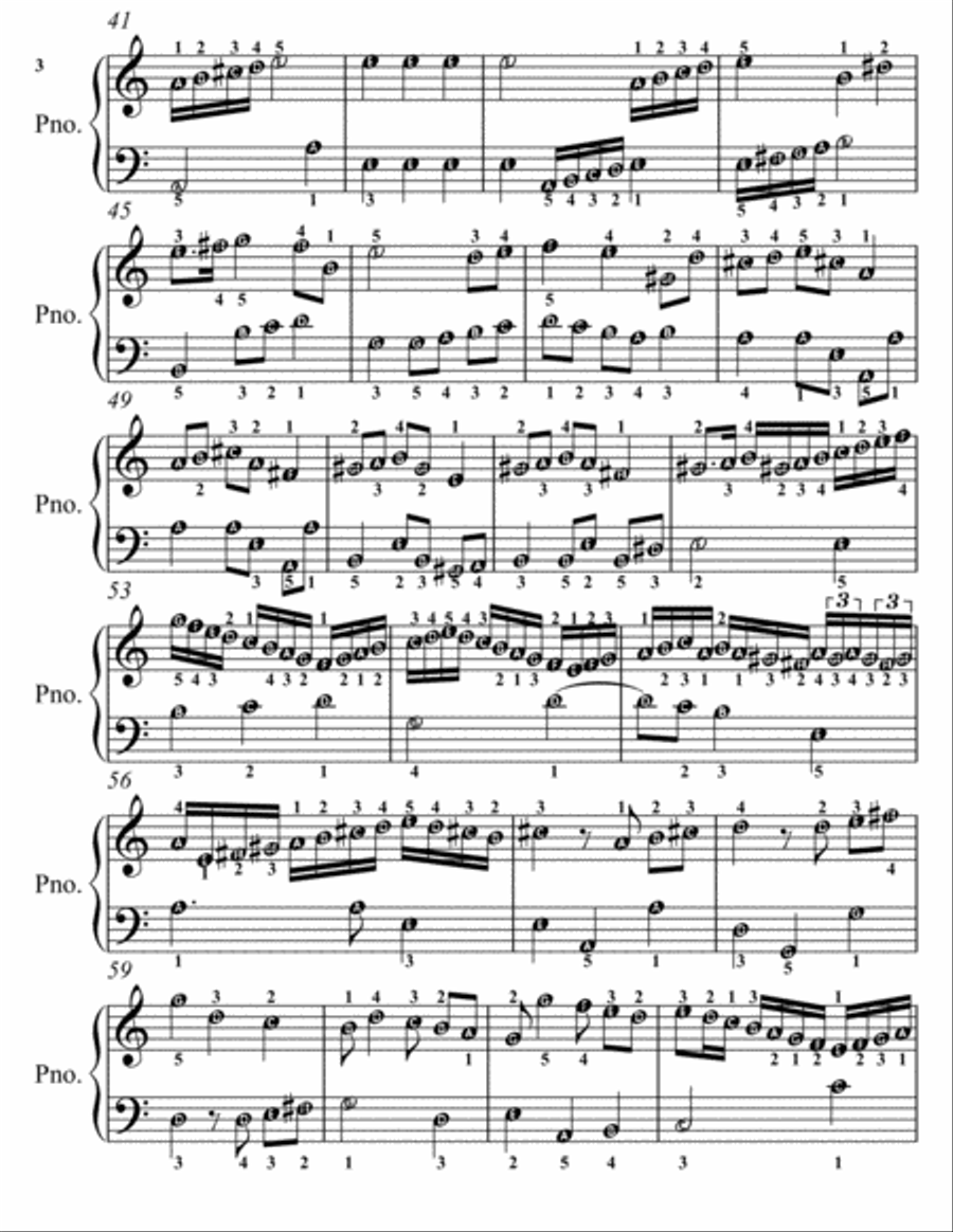 Qui Passe My Lady Nevells Book Easy Piano Sheet Music Easy Piano scores gallery preview page 4