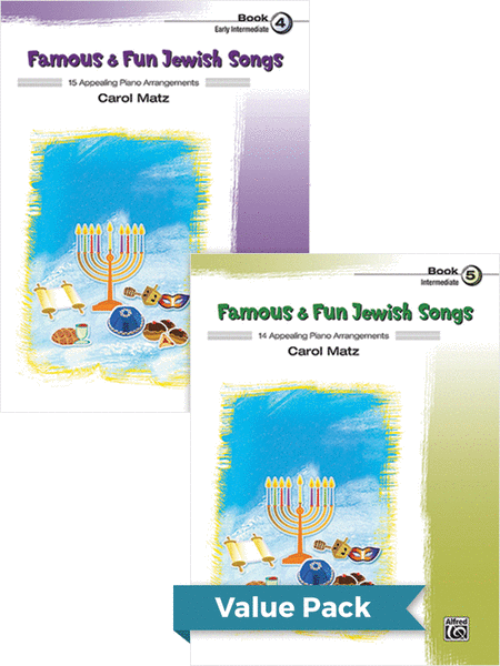 Famous and Fun Jewish Songs 4-5 (Value Pack)