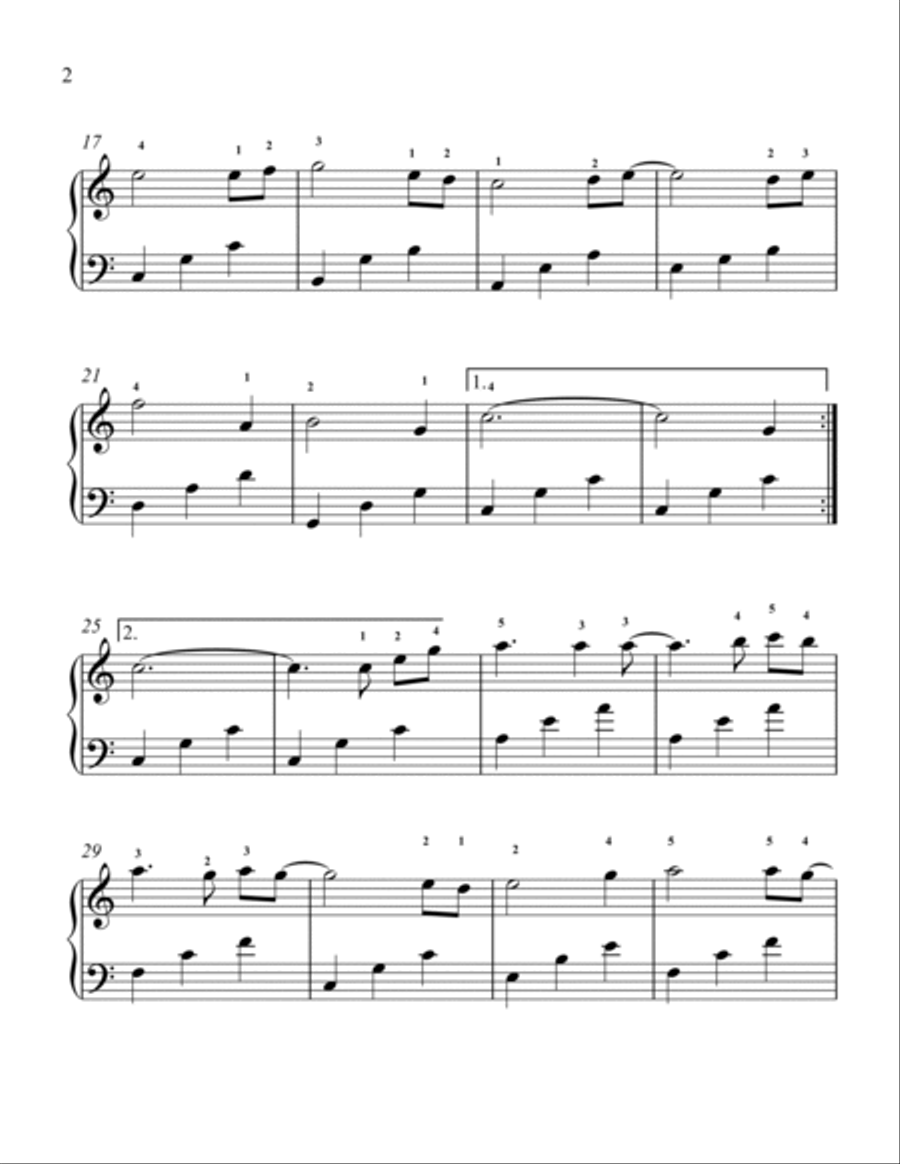 For My Mother Piano Solo scores gallery preview page 2
