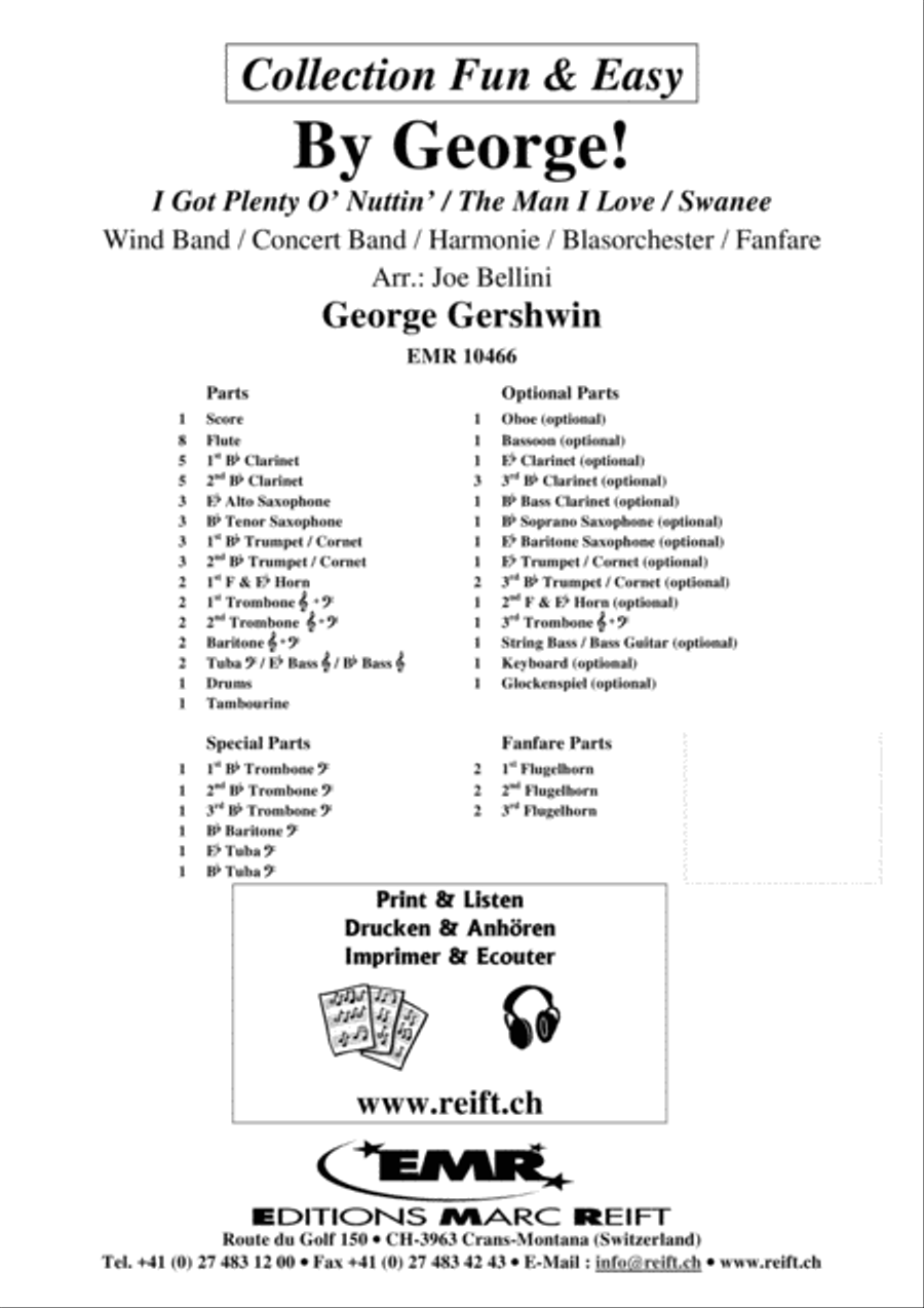 By George! Concert Band scores gallery preview page 2