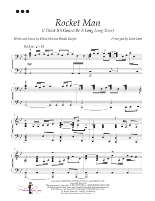 Book cover for Rocket Man (i Think It's Gonna Be A Long Long Time)