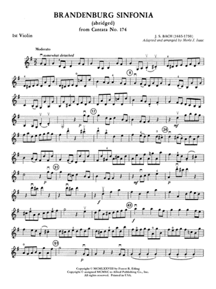 Brandenburg Sinfonia: 1st Violin