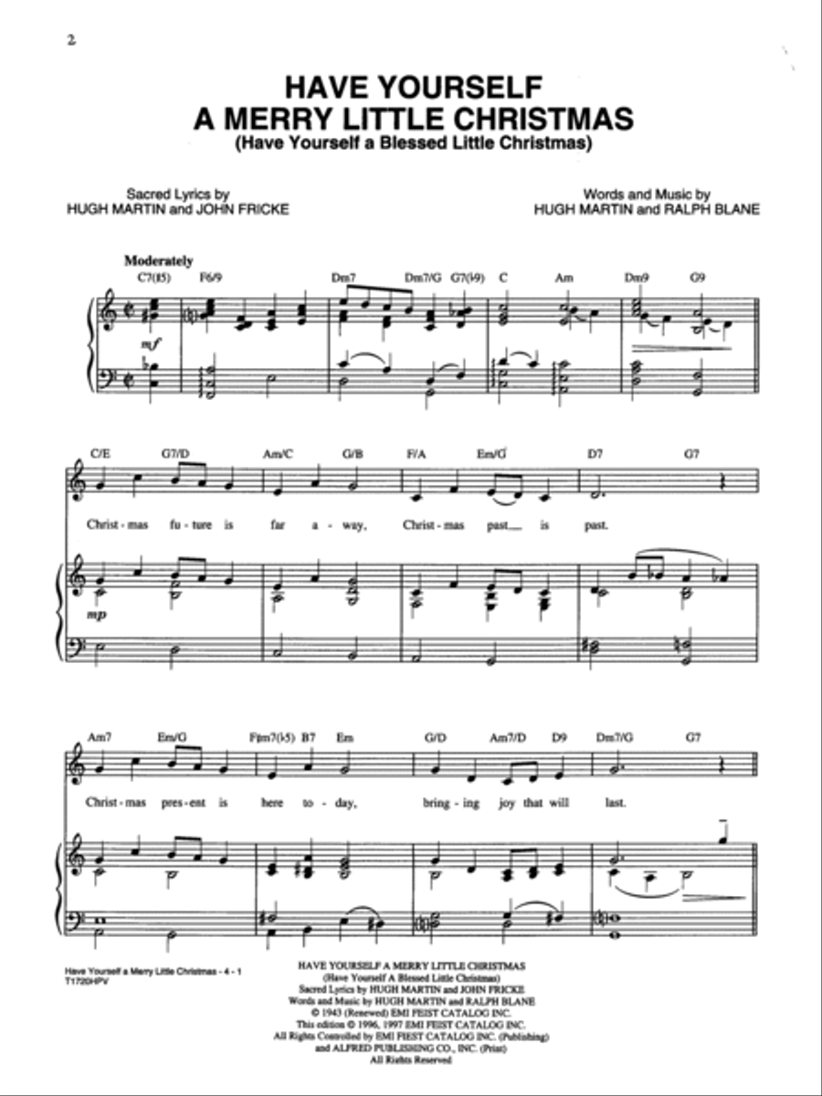 Have Yourself a Merry Little Christmas Small Ensemble scores gallery preview page 2