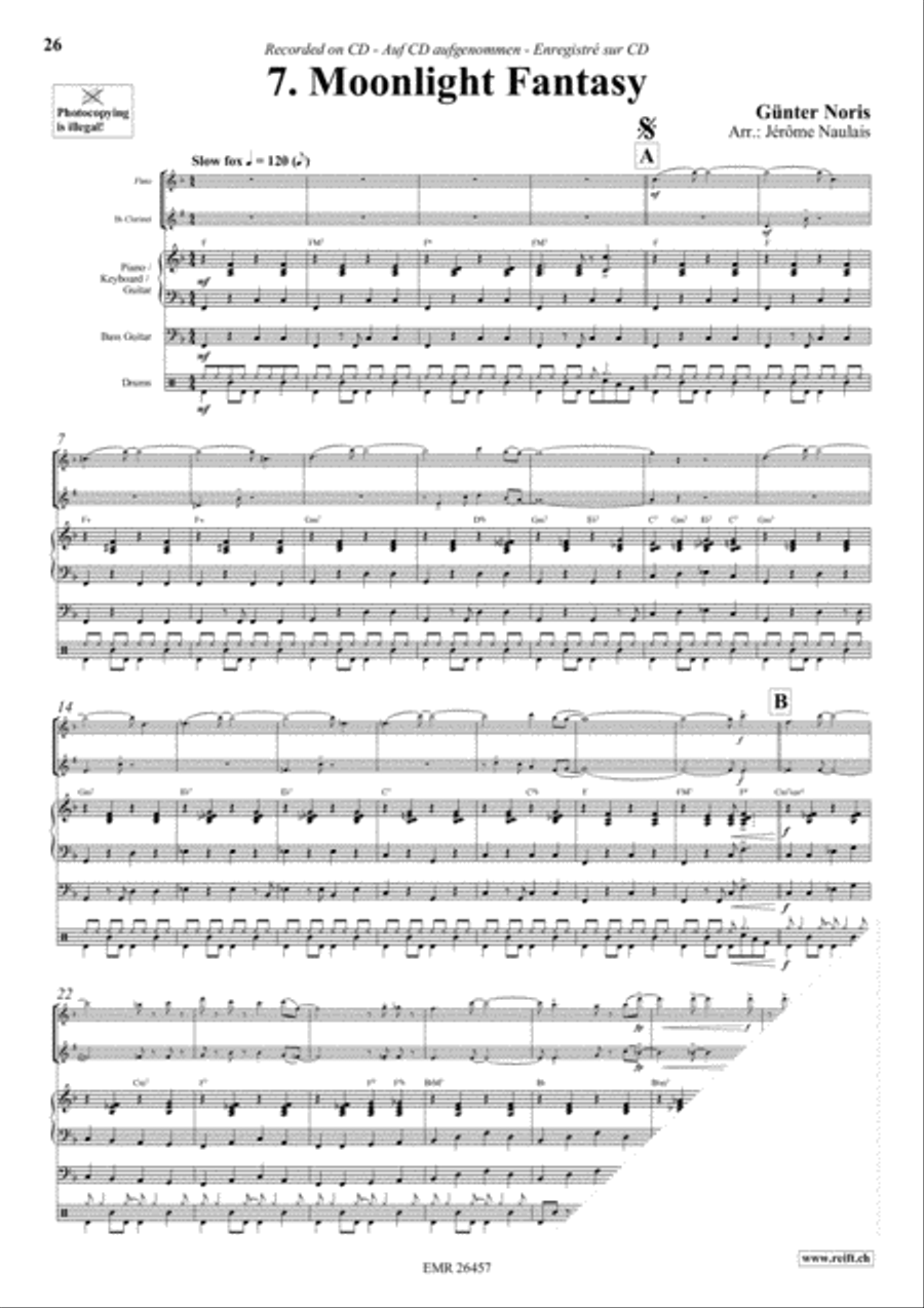 Let's Dance Volume 3 Let's Dance Volume 3 Woodwind Ensemble scores gallery preview page 9