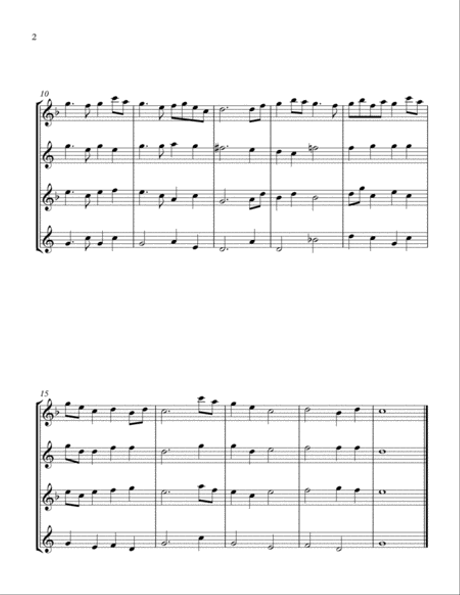 Pibroch (Saxophone Quartet) Pibroch (Saxophone Quartet) Saxophone Quartet scores gallery preview page 2