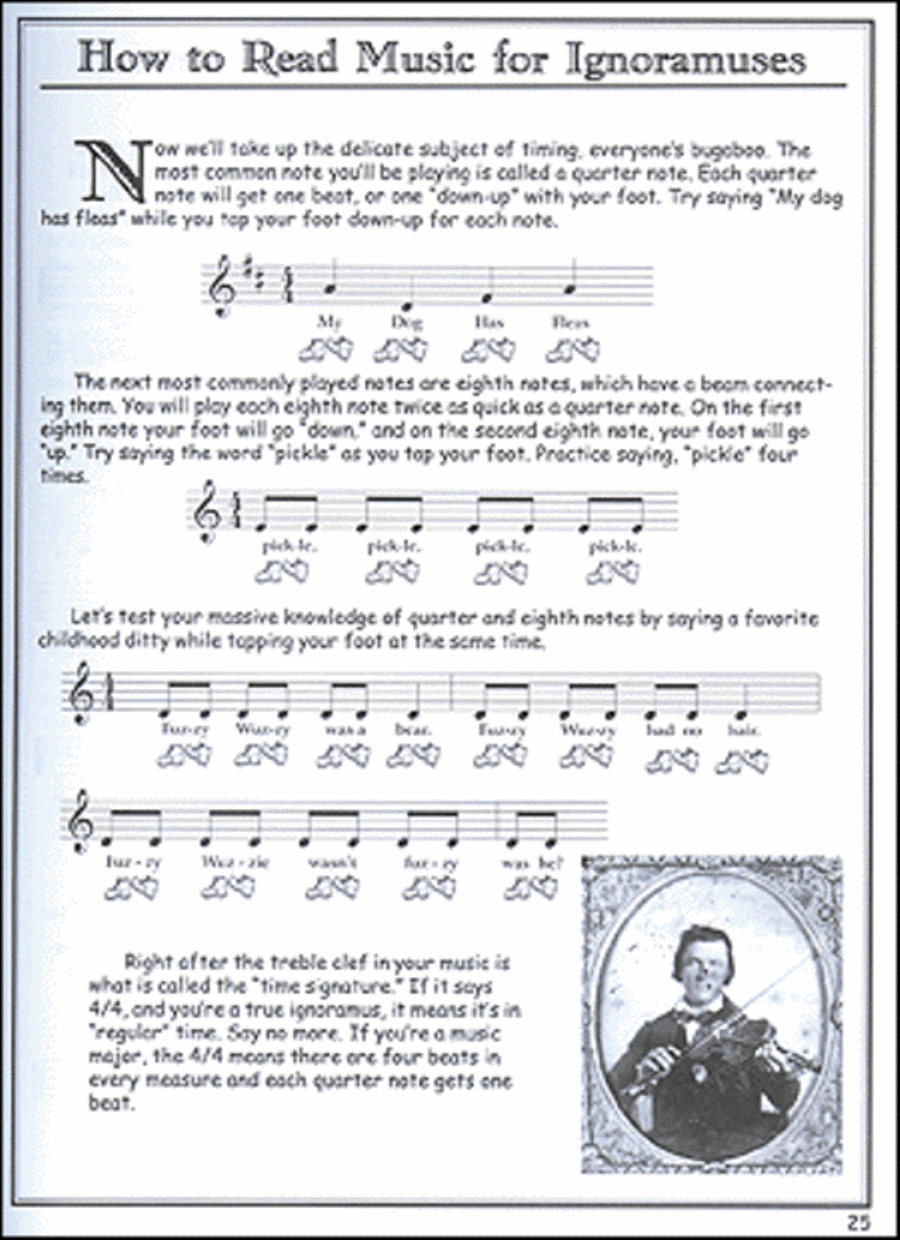 Old-Time Fiddle For the Complete Ignoramus Violin scores gallery preview page 4