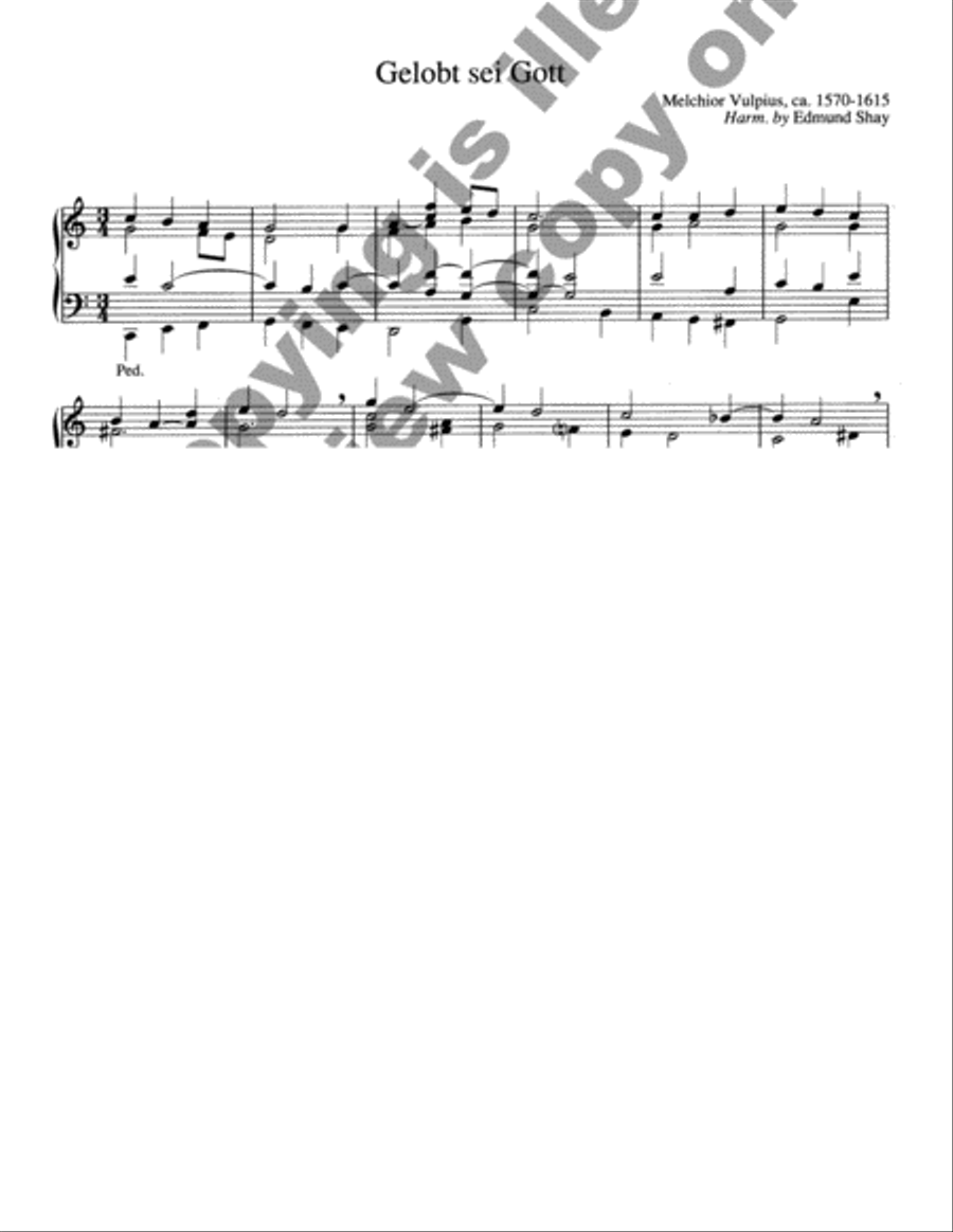 Hymn Harmonizations, Set 3