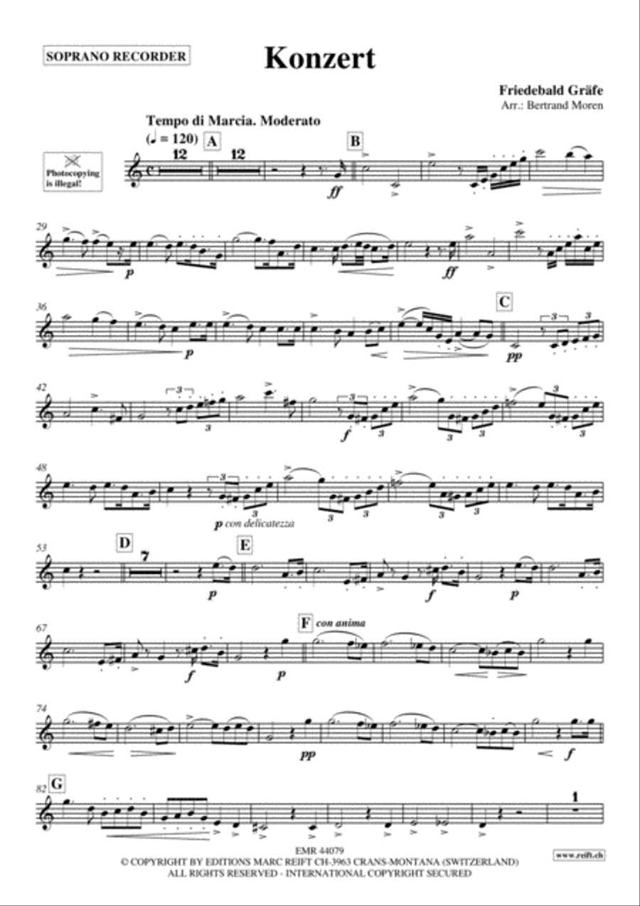Konzert Soprano Recorder scores gallery preview page 2