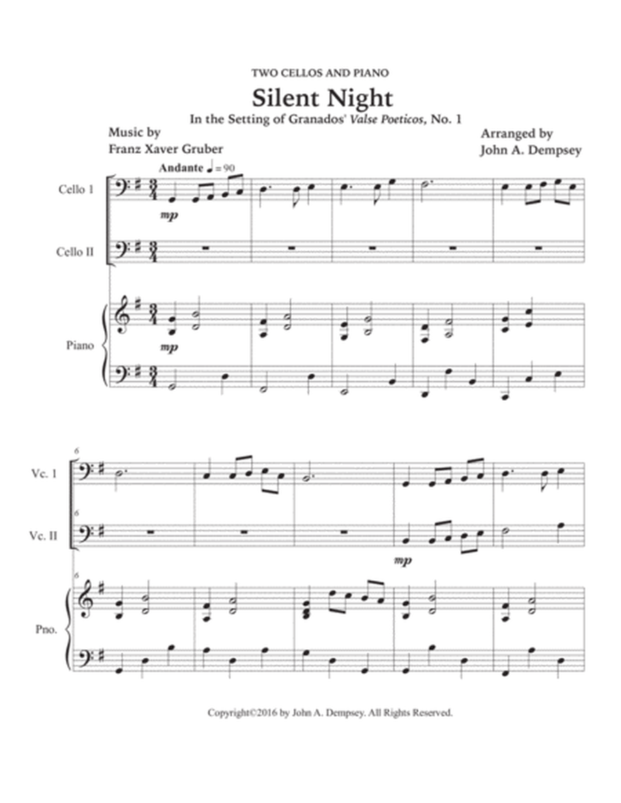 Silent Night (Trio for Two Cellos and Piano) image number null