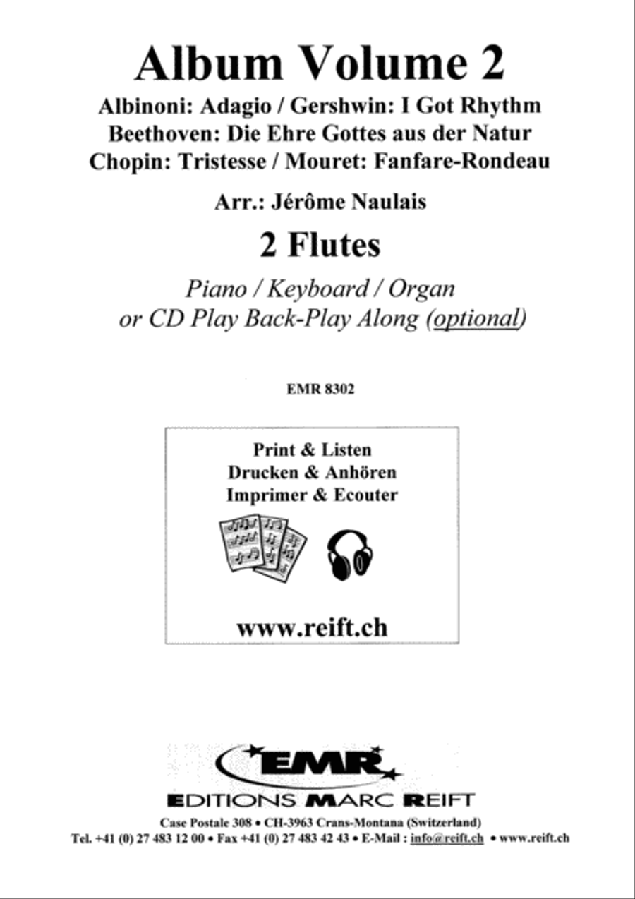 Album Volume 2 Flute Duet scores gallery preview page 2