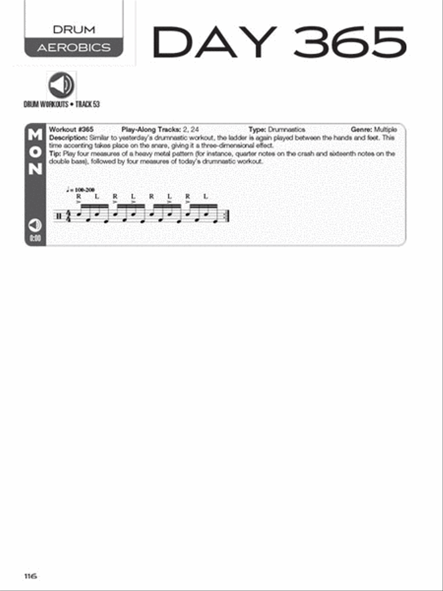 Drum Aerobics Percussion scores gallery preview page 6