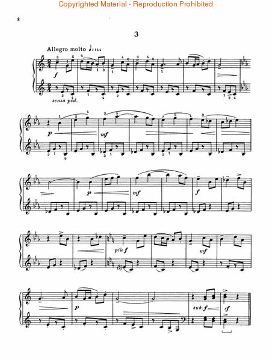 Collected Piano Pieces Piano Solo scores gallery preview page 3
