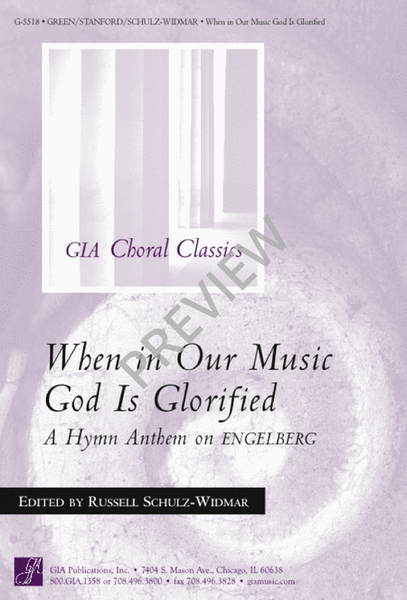 When in Our Music God Is Glorified image number null