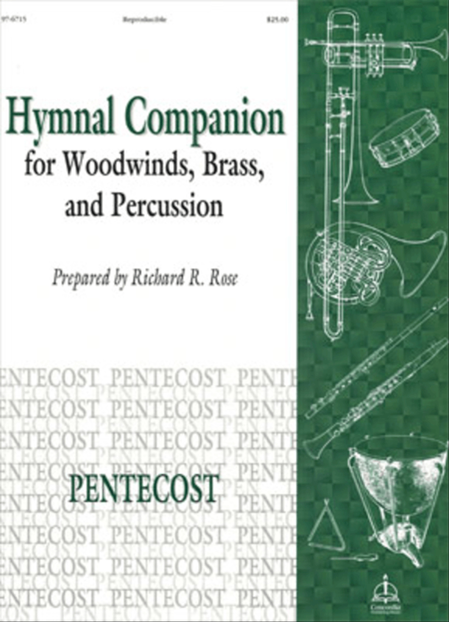 Hymnal Companion For Woodwinds, Brass And Percussion