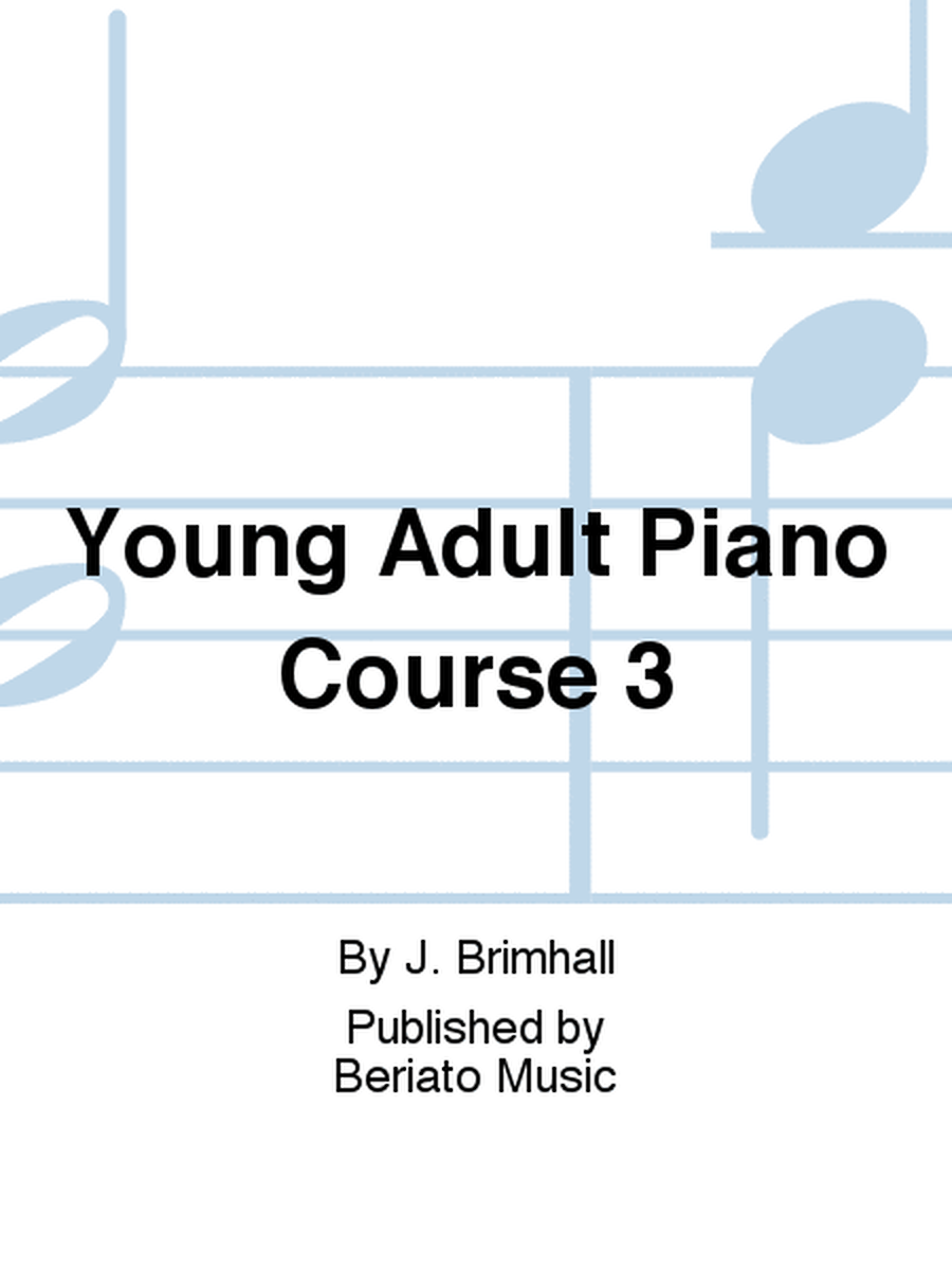 Young Adult Piano Course 3