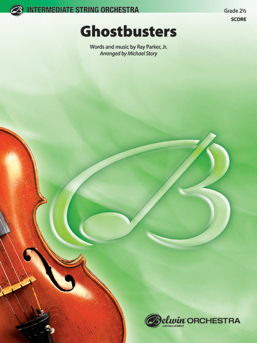 Ghostbusters String Orchestra scores gallery preview page 1