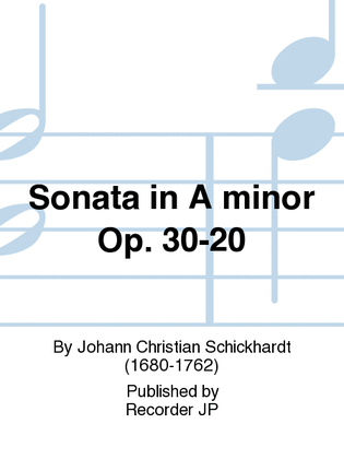 Sonata in A minor Op. 30-20